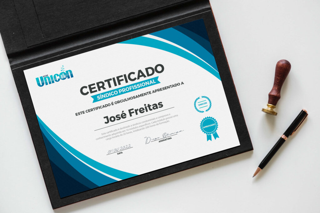 Certificado Cursos Rede UNICON